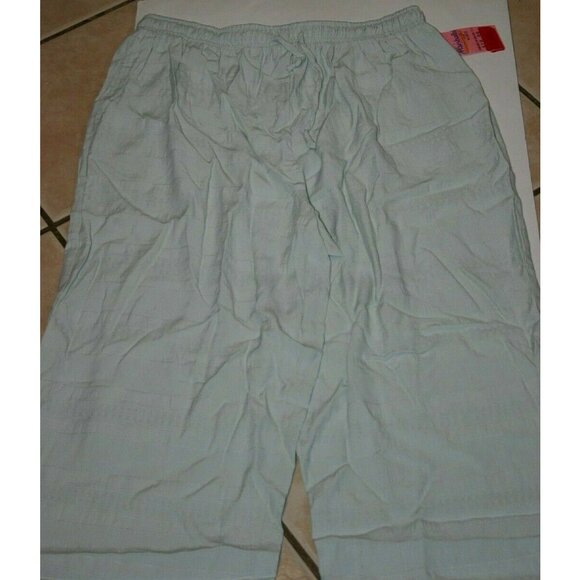 J London pajama pants womens XL Marshalls green drawstrings elastic 30 x 30 new - Picture 3 of 10